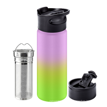 New design Vacuum Flask Insulated Outdoor Sports Drink Cola Shaped stainless Steel Water Bottles with Custom Logo